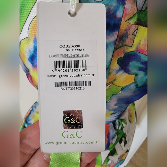 NWT Dress Regard by Denge made in Turkey, size 36/Small - Picture 6 of 6